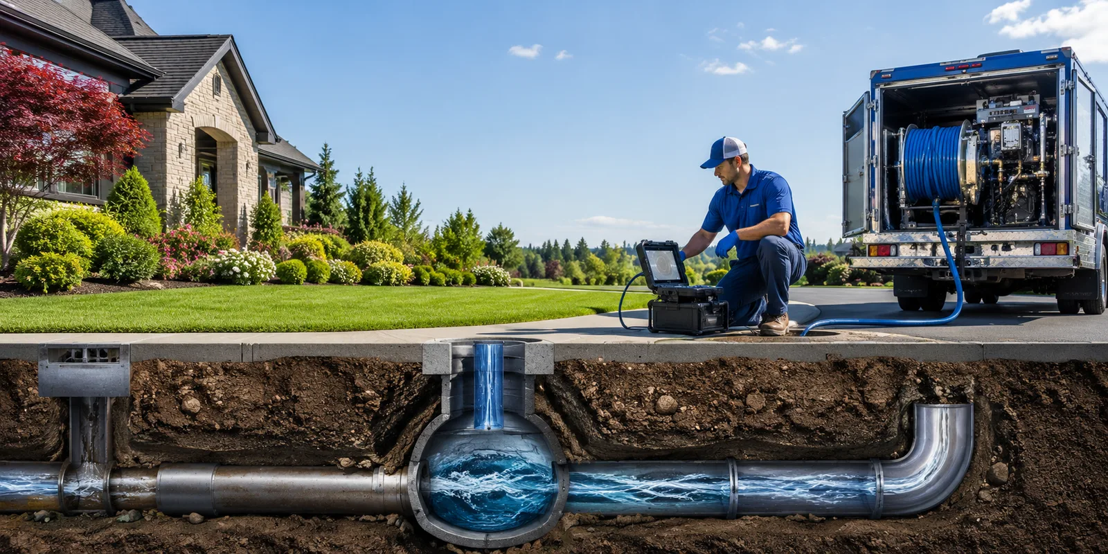 Drainage restoration information for Hopeton, OK